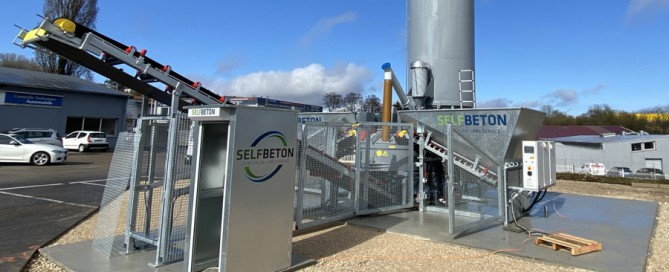 Distributeur automatique de béton en libre-service à Chalezeule (Besançon) BBCI Groupe Bonnefoy