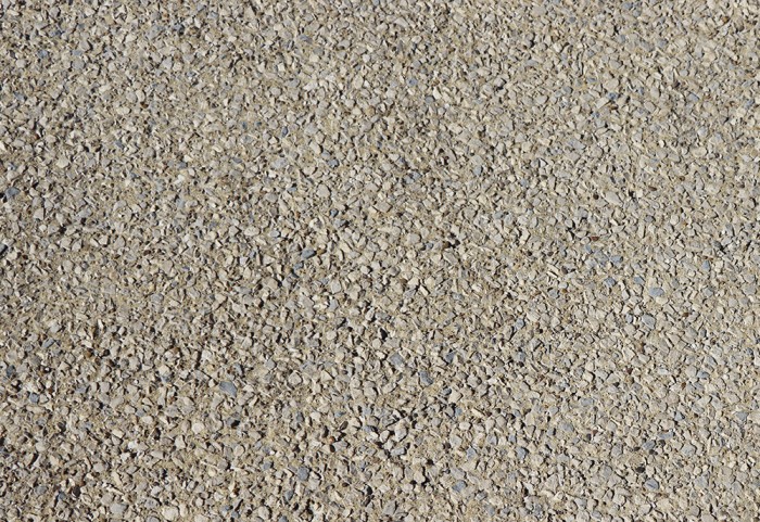 Béton désactivé calcaire coloré jaune diamètre 6-10 mm BBCI Groupe Bonnefoy