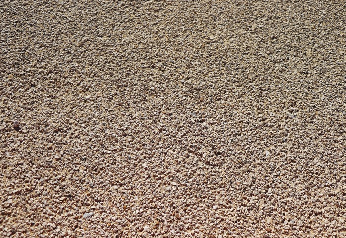 Béton désactivé calcaire coloré jaune 4-6 mm BBCI Groupe Bonnefoy