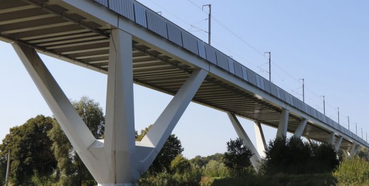 Béton pour construction ponr pour ligne à grande vitesse - BBCI Groupe Bonnefoy