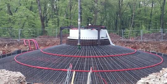 Béton pour fondations éolienne -BBCI Groupe Bonnefoy